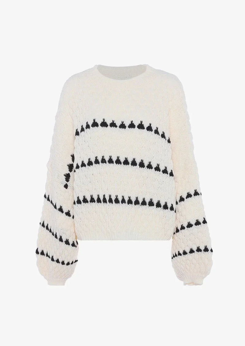 Vintage Inspired Sweater with a Contemporary Edge