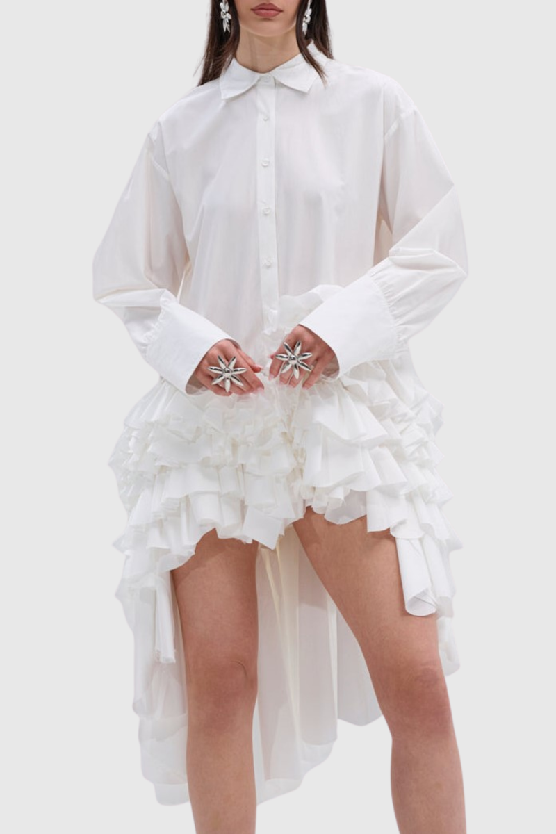 A Vintage Style Dress with Delicate Timeless Details