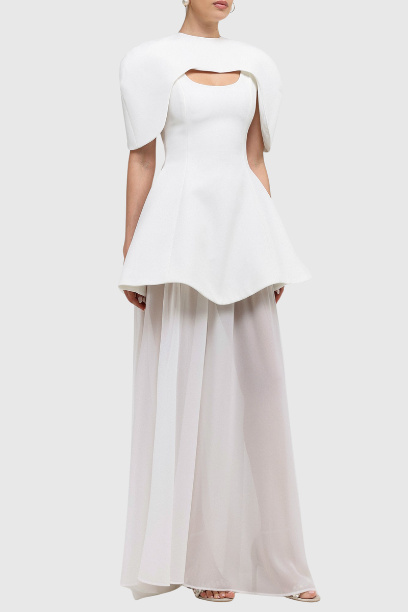 A Vintage Style Dress with Delicate Timeless Details