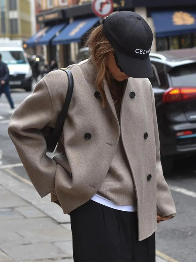 A Vintage Style Coat with Delicate Timeless Details