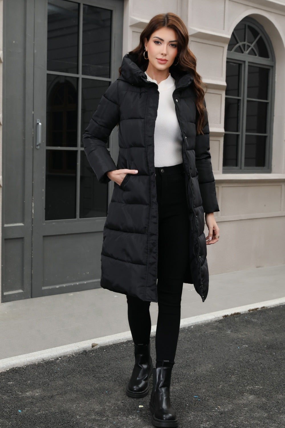 Classic Vintage Coat with a Flattering Fit