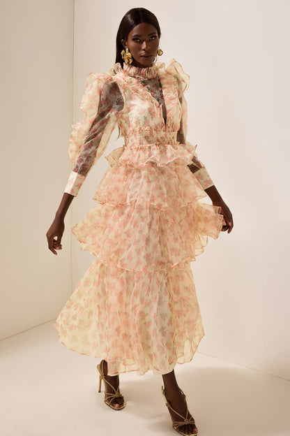 A Vintage Style Dress with Delicate Timeless Details