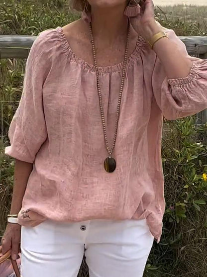 A Vintage Style Top with Delicate Timeless Details