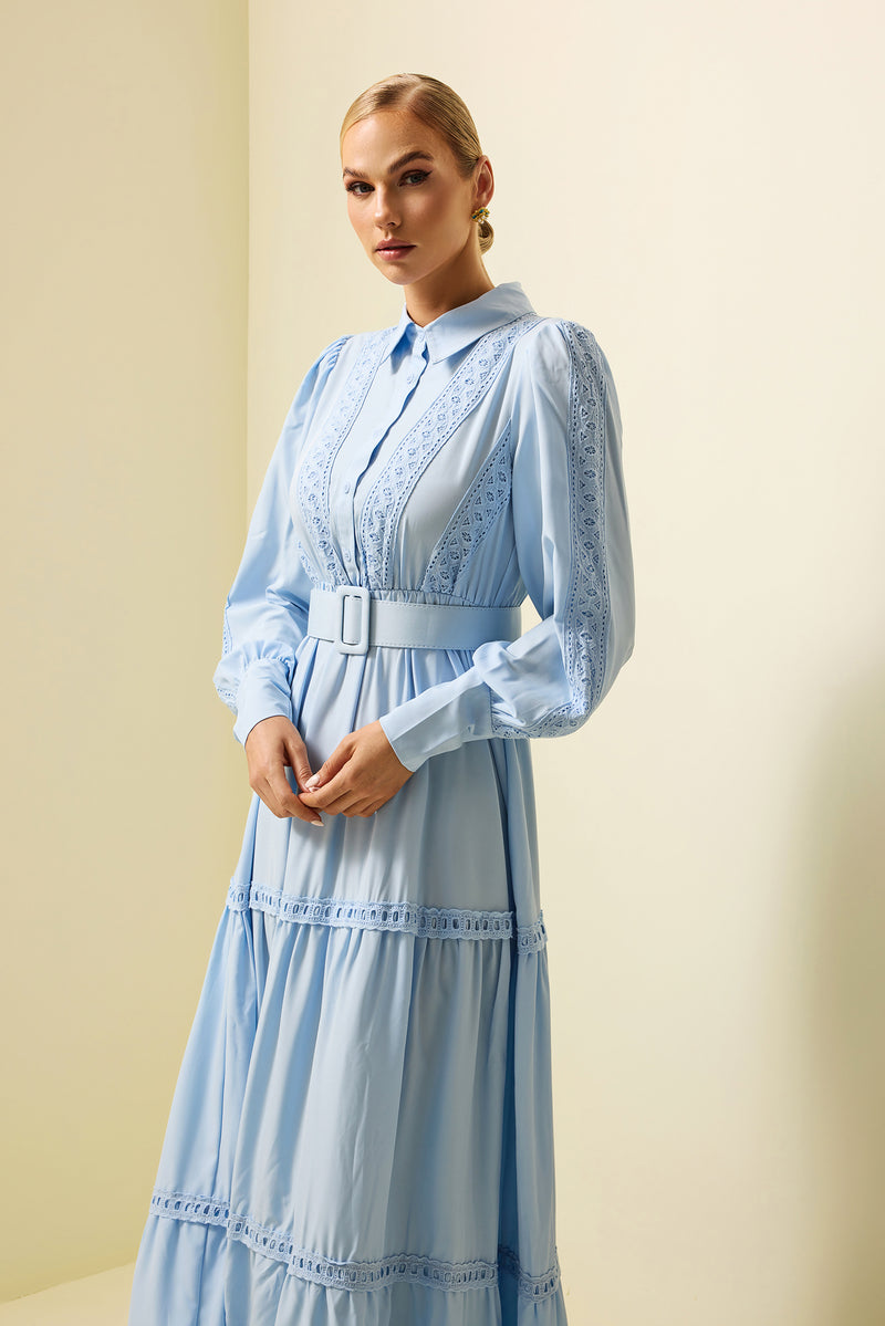 A Vintage Style Dress with Delicate Timeless Details