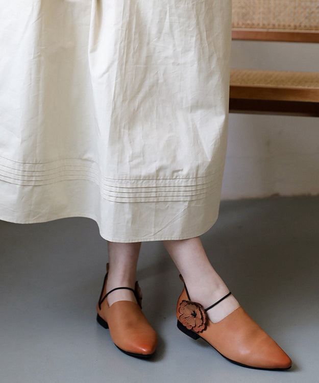 A Vintage Style Shoes with Delicate Timeless Details