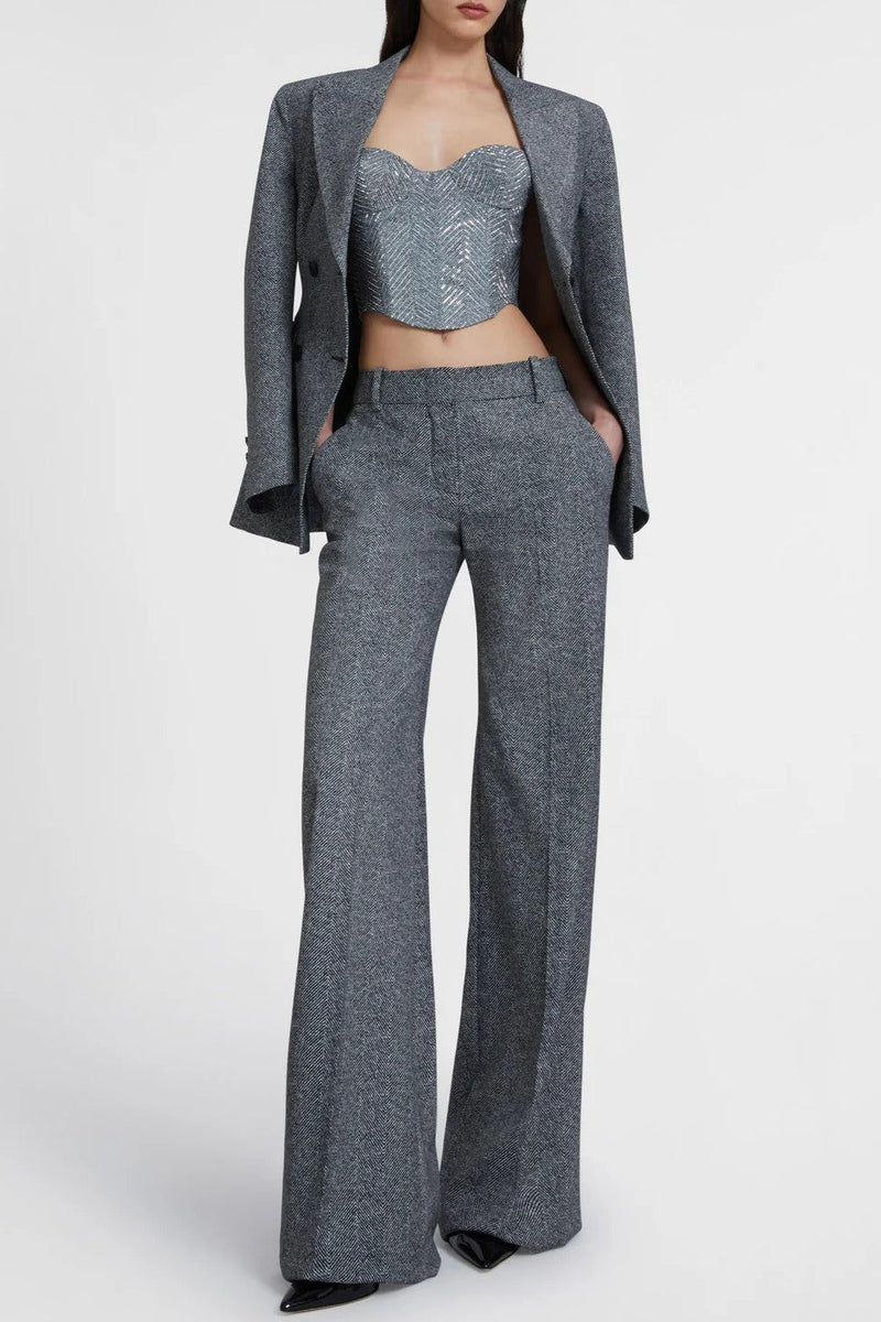 A Vintage Style Pants with Delicate Timeless Details