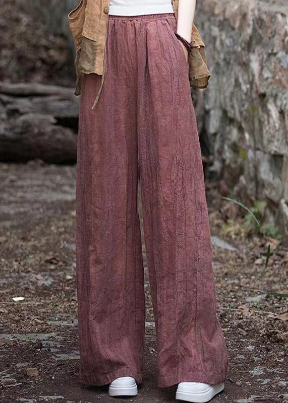 A Vintage Style Pants with Delicate Timeless Details