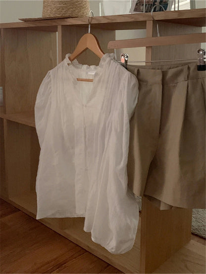 Beautifully Finished Blouse in a Timeless Design