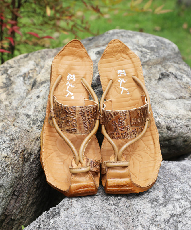 A Vintage Style Sandals with Delicate Timeless Details