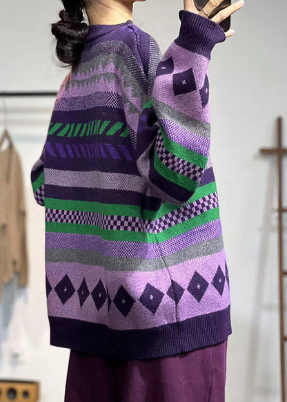 A Vintage Style Sweater with Delicate Timeless Details