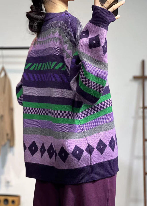A Vintage Style Sweater with Delicate Timeless Details