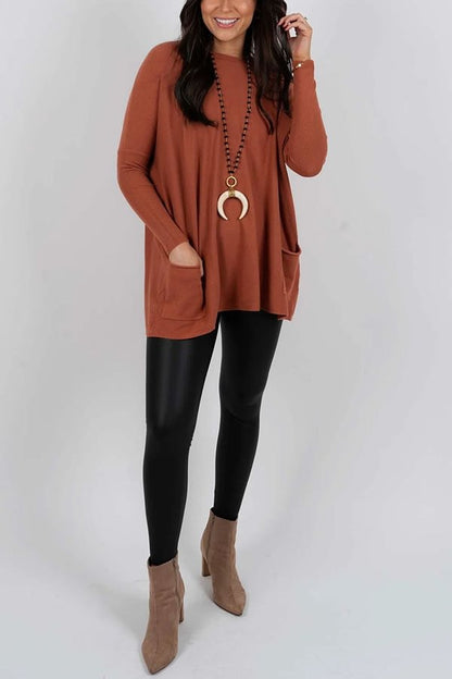 Well Tailored Sweater with a Graceful Silhouette