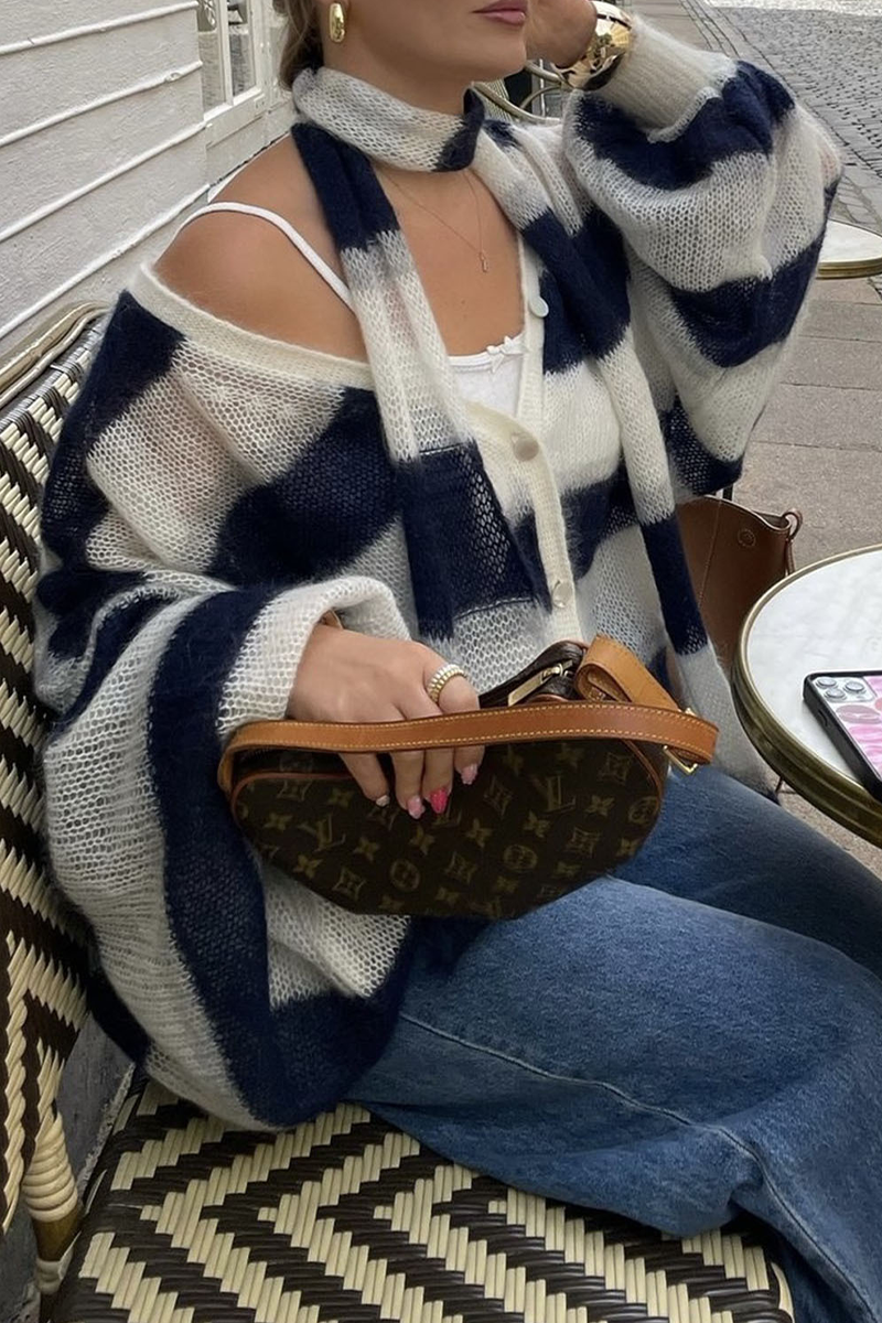 Vintage Inspired Cardigan with a Contemporary Edge
