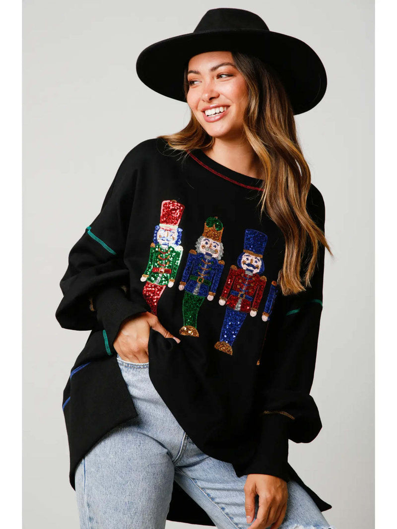 A Vintage Style Sweater with Delicate Timeless Details