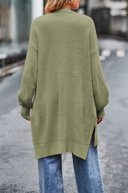 Well Tailored Cardigan with a Graceful Silhouette