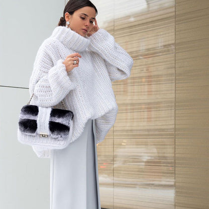 Classic Vintage Sweater with a Flattering Fit