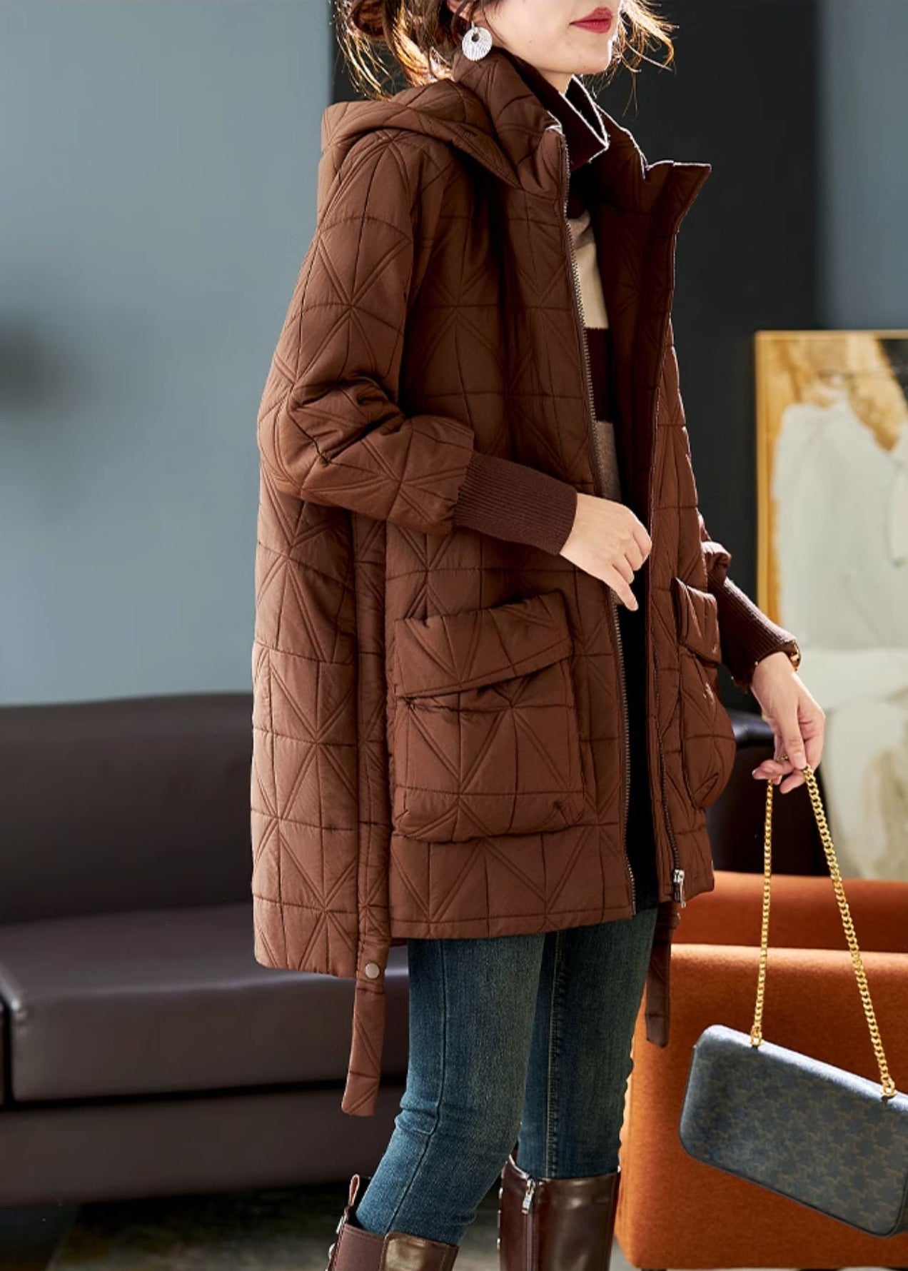 Sophisticated Coat with a Clean Classic Look