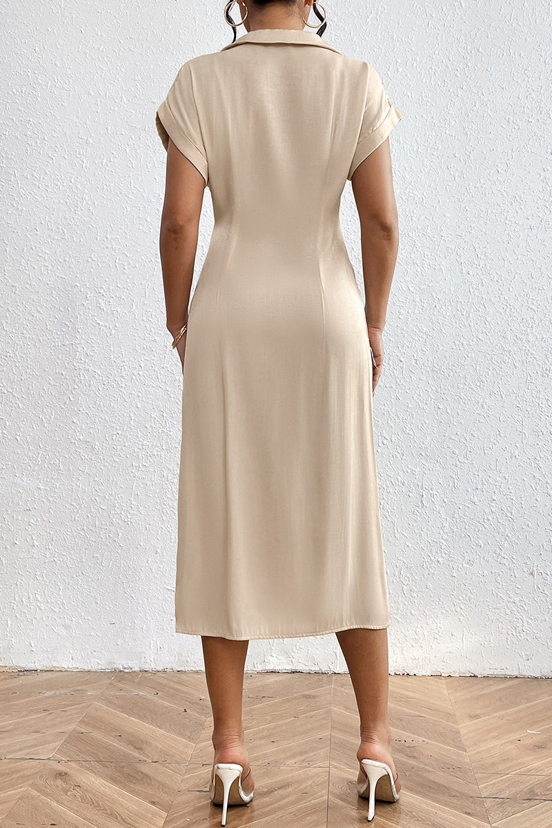 Well Tailored Dress with a Graceful Silhouette