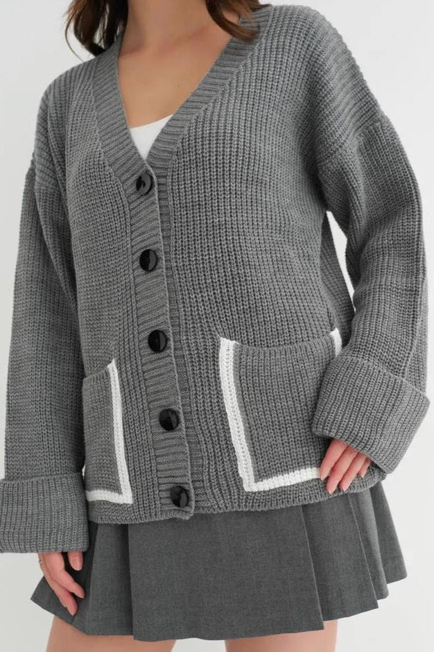 A Vintage Style Cardigan with Delicate Timeless Details