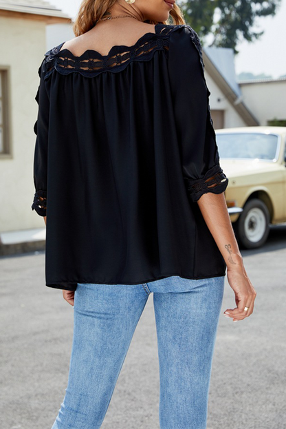Well Tailored Top with a Graceful Silhouette
