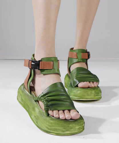 Classic Vintage Sandals with a Flattering Fit