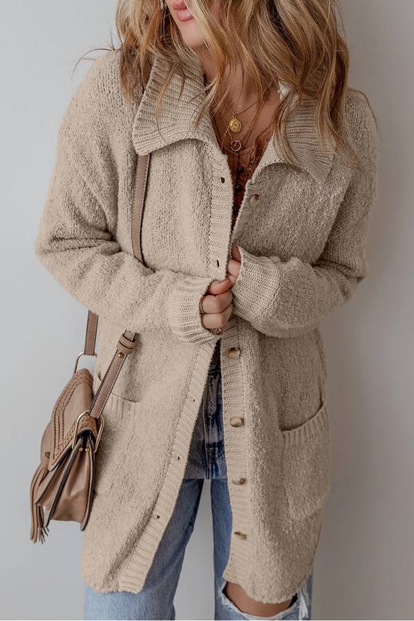 A Vintage Style Cardigan with Delicate Timeless Details