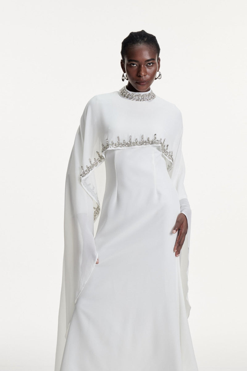 A Vintage Style Dress with Delicate Timeless Details