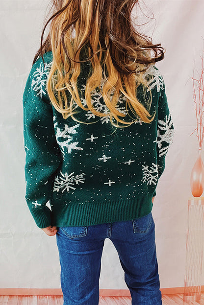 A Vintage Style Sweater with Delicate Timeless Details
