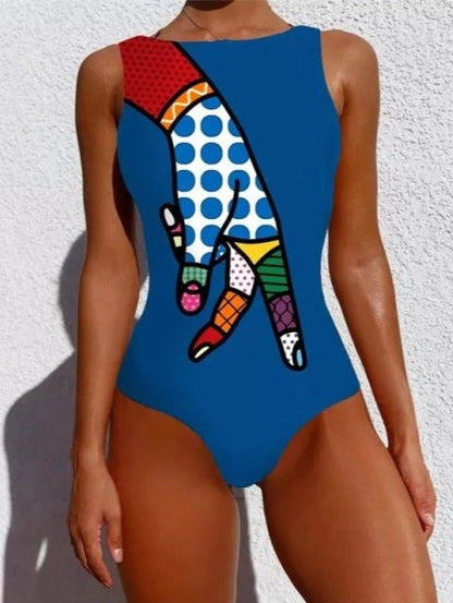 Beautifully Finished Swimsuit in a Timeless Design
