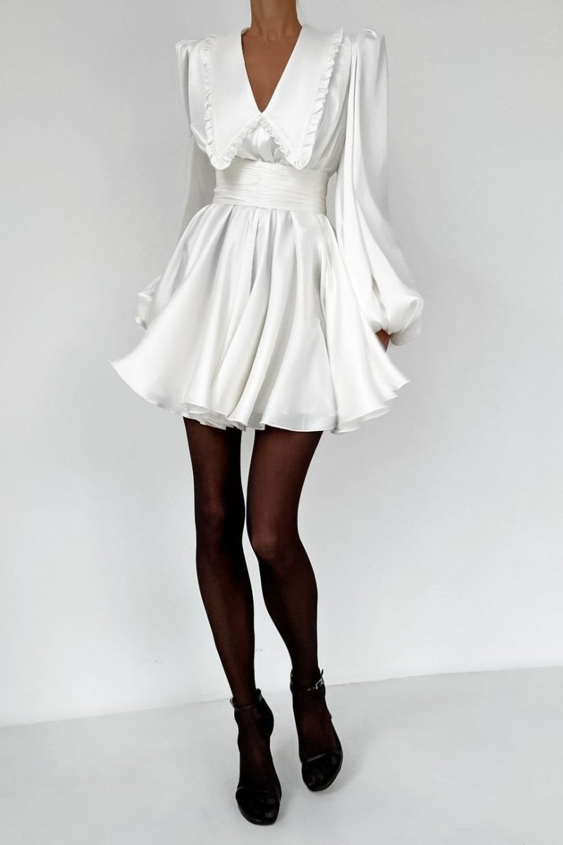 A Vintage Style Dress with Delicate Timeless Details