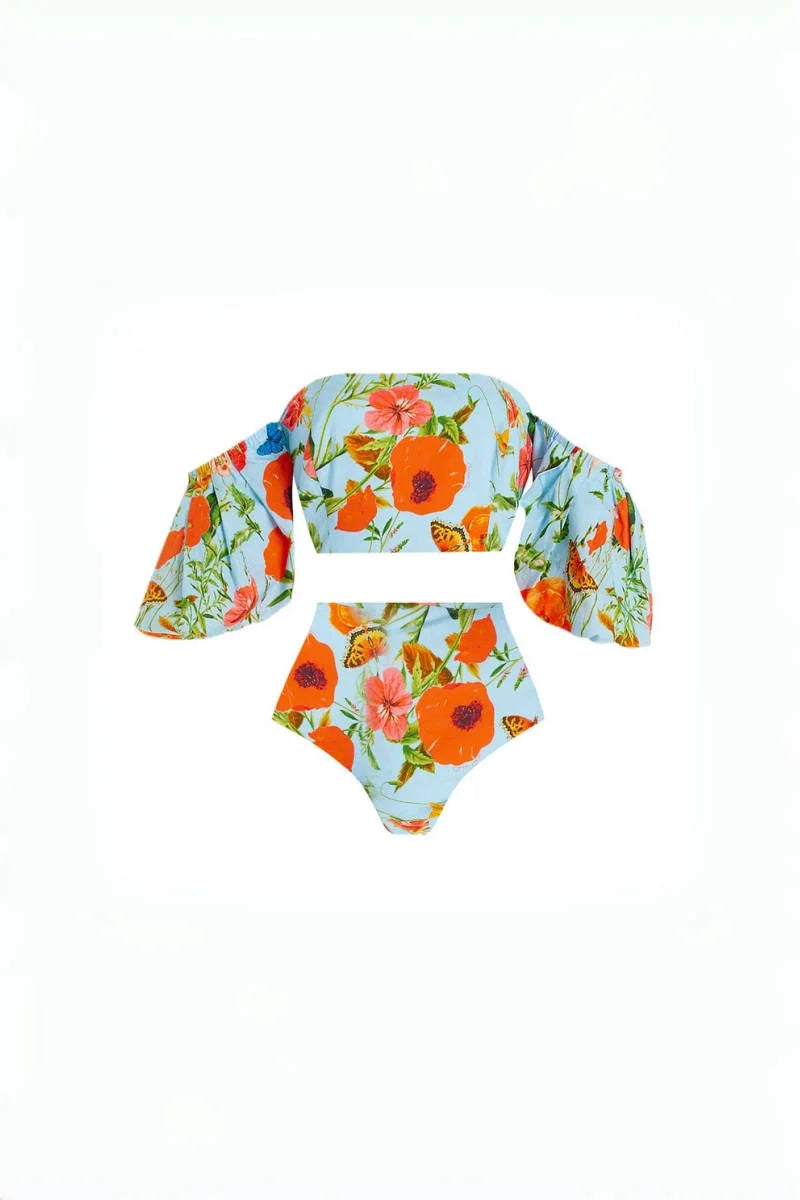 Vintage Inspired Bikini with a Contemporary Edge
