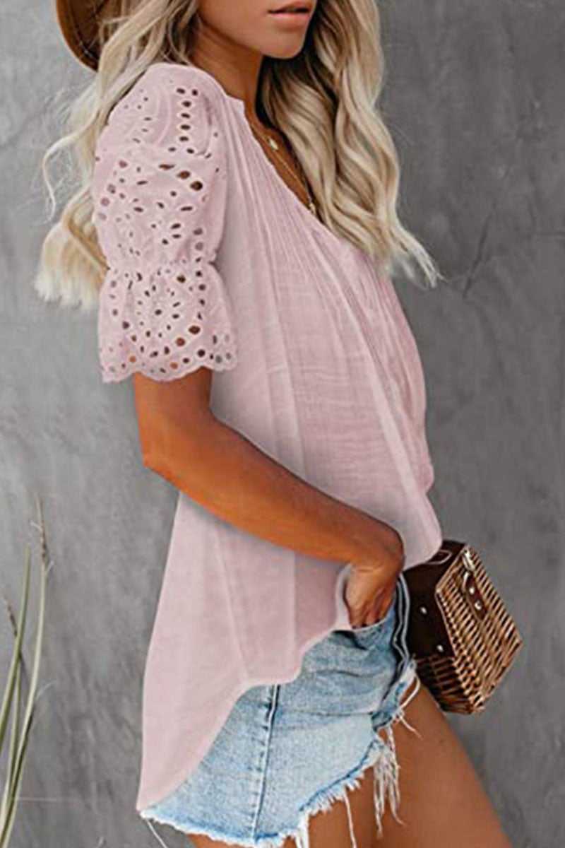 A Vintage Style Top with Delicate Timeless Details