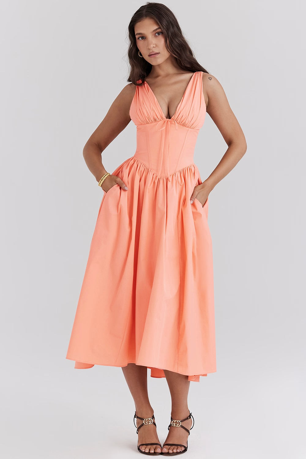 A Vintage Style Dress with Delicate Timeless Details