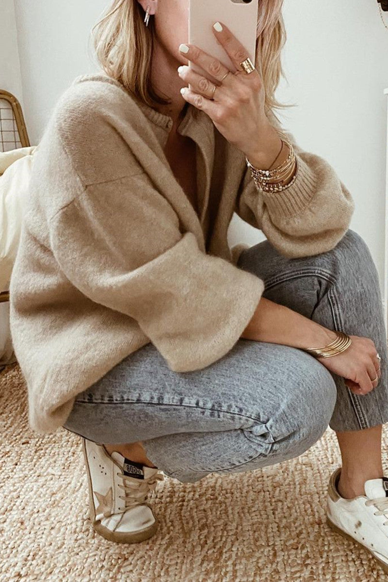 Beautifully Balanced Cardigan with Timeless Character