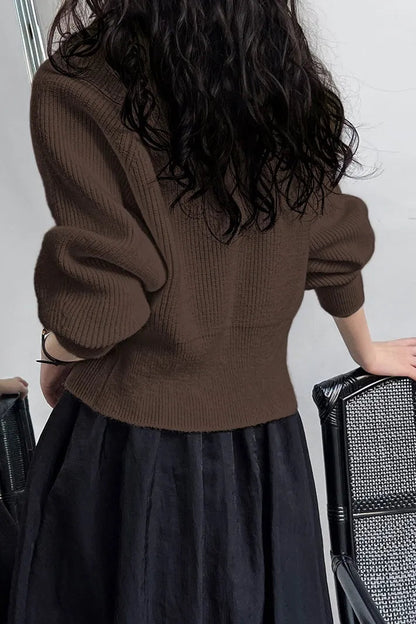 Vintage Inspired Sweater with a Contemporary Edge