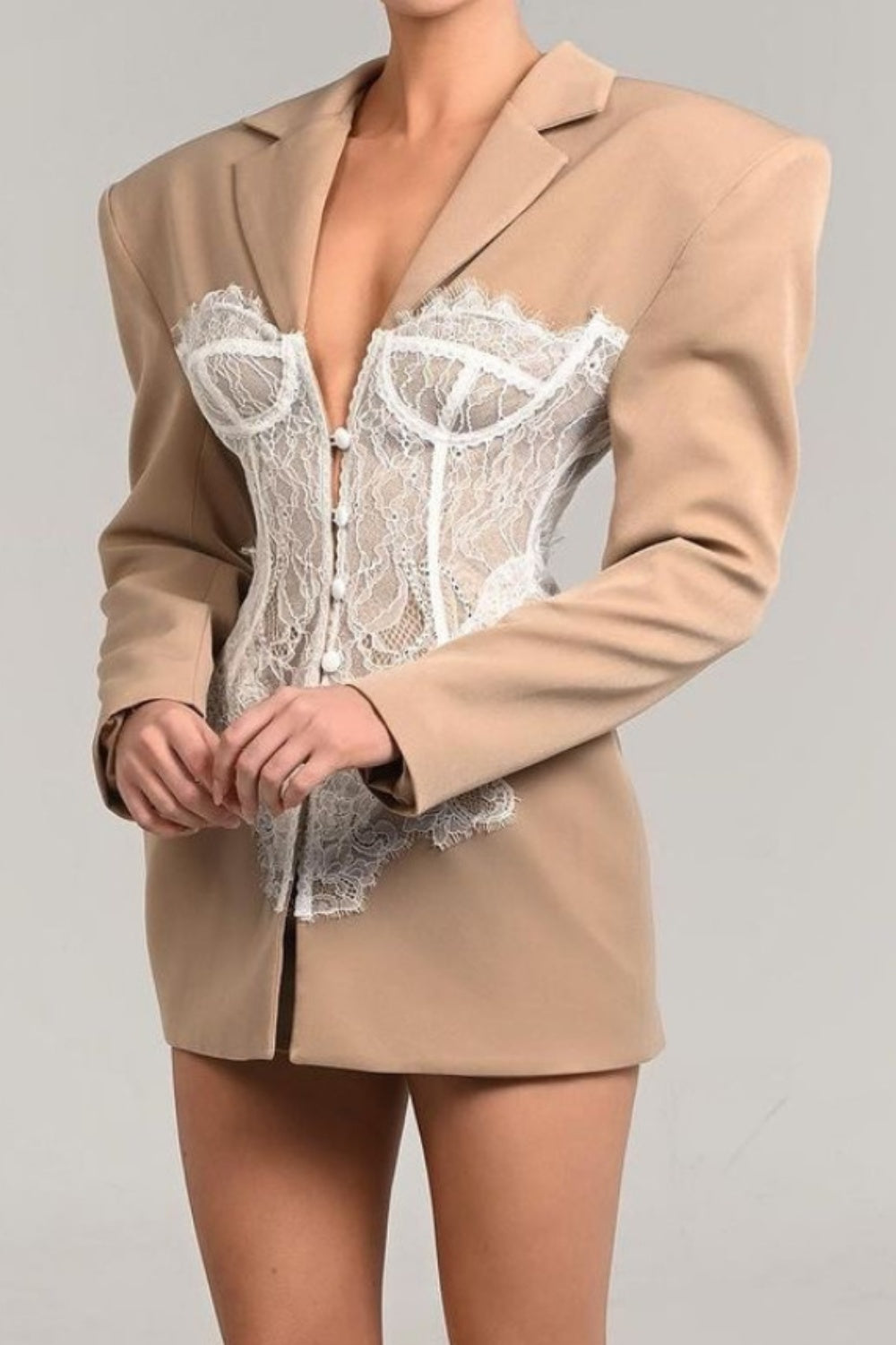 Well Tailored Garment with a Graceful Silhouette