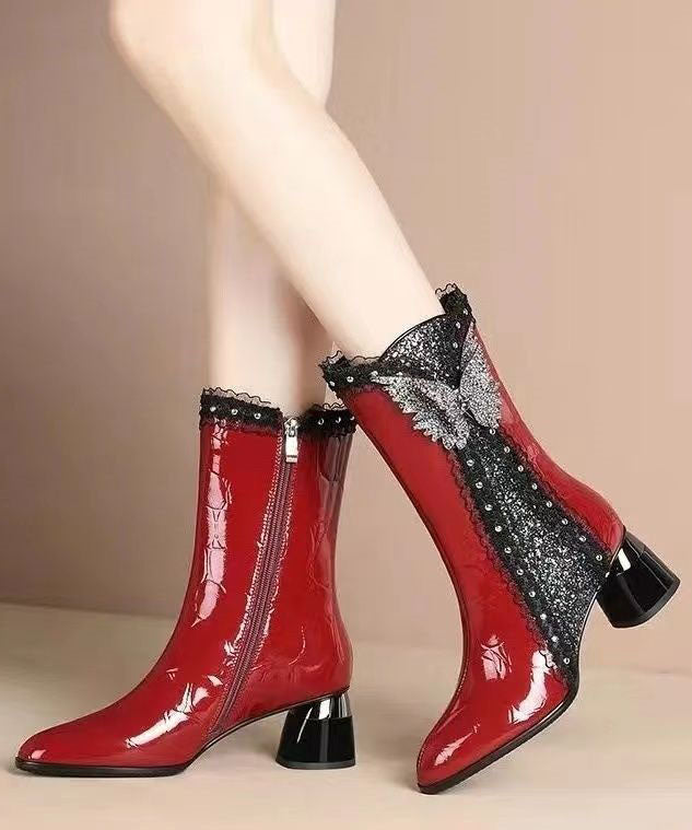 Vintage Inspired Boots with a Contemporary Edge