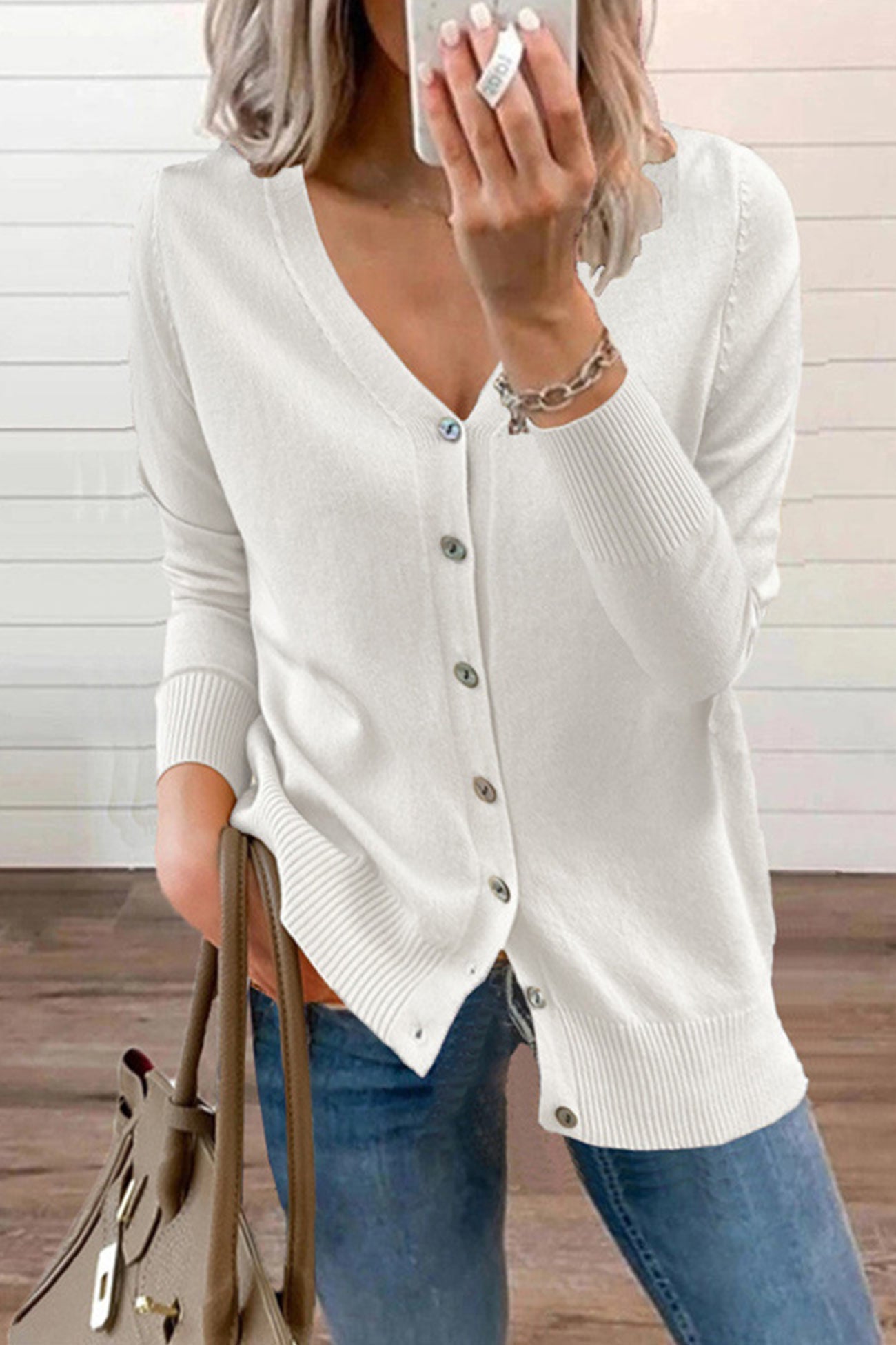 Polished Cardigan with an Effortless Classic Look