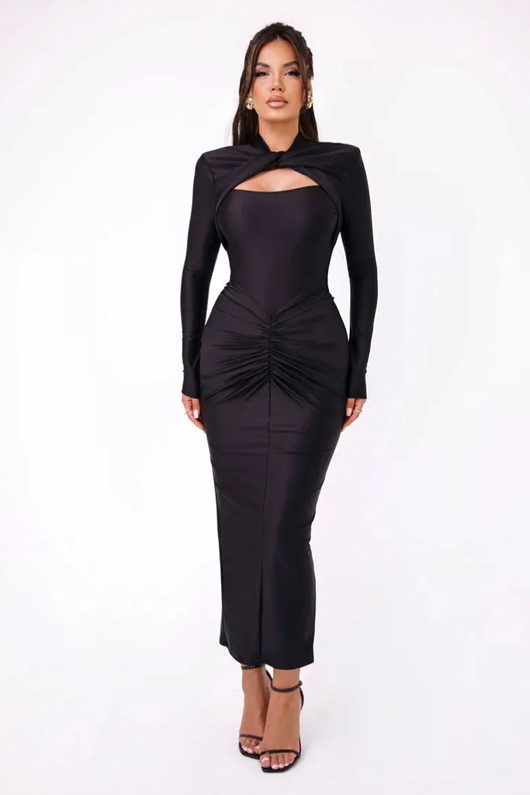 A Vintage Style Dress with Delicate Timeless Details