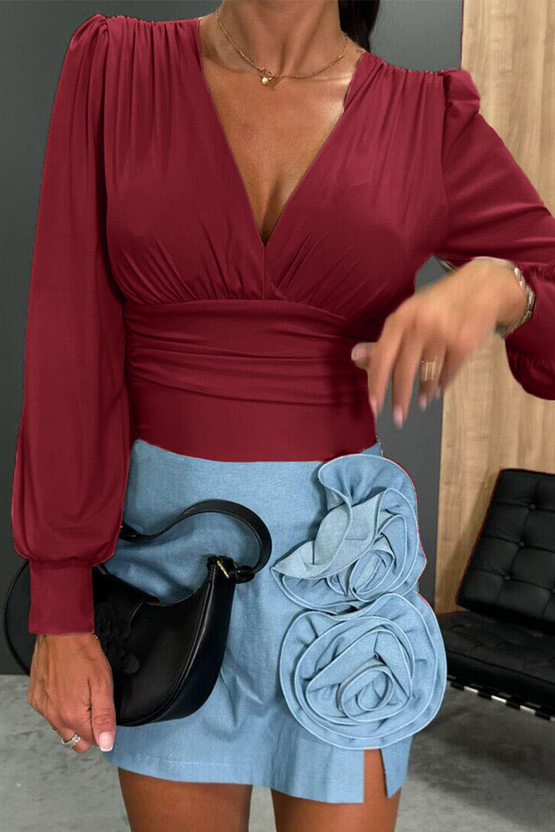 Gracefully Styled Blouse for Any Occasion