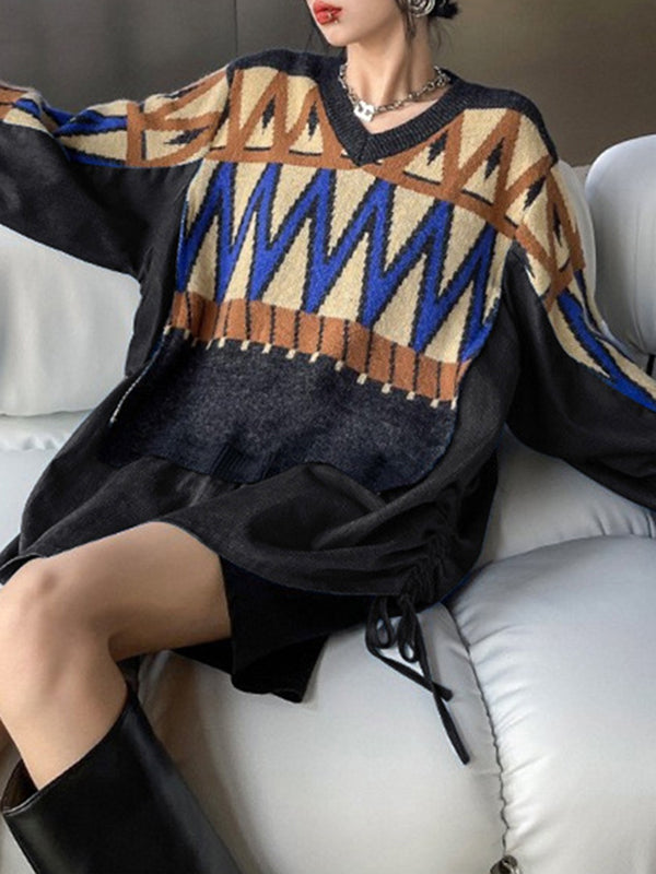 Classic Vintage Sweater with a Flattering Fit
