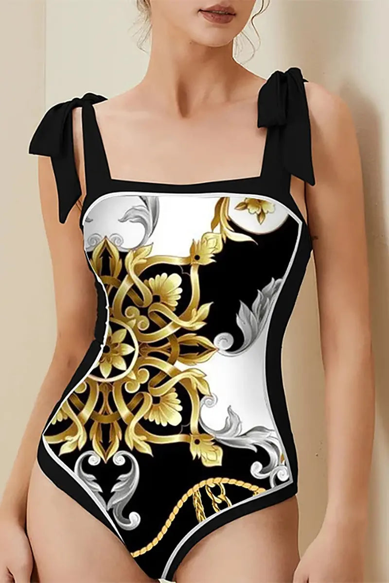 Classic Vintage Swimsuit with a Flattering Fit