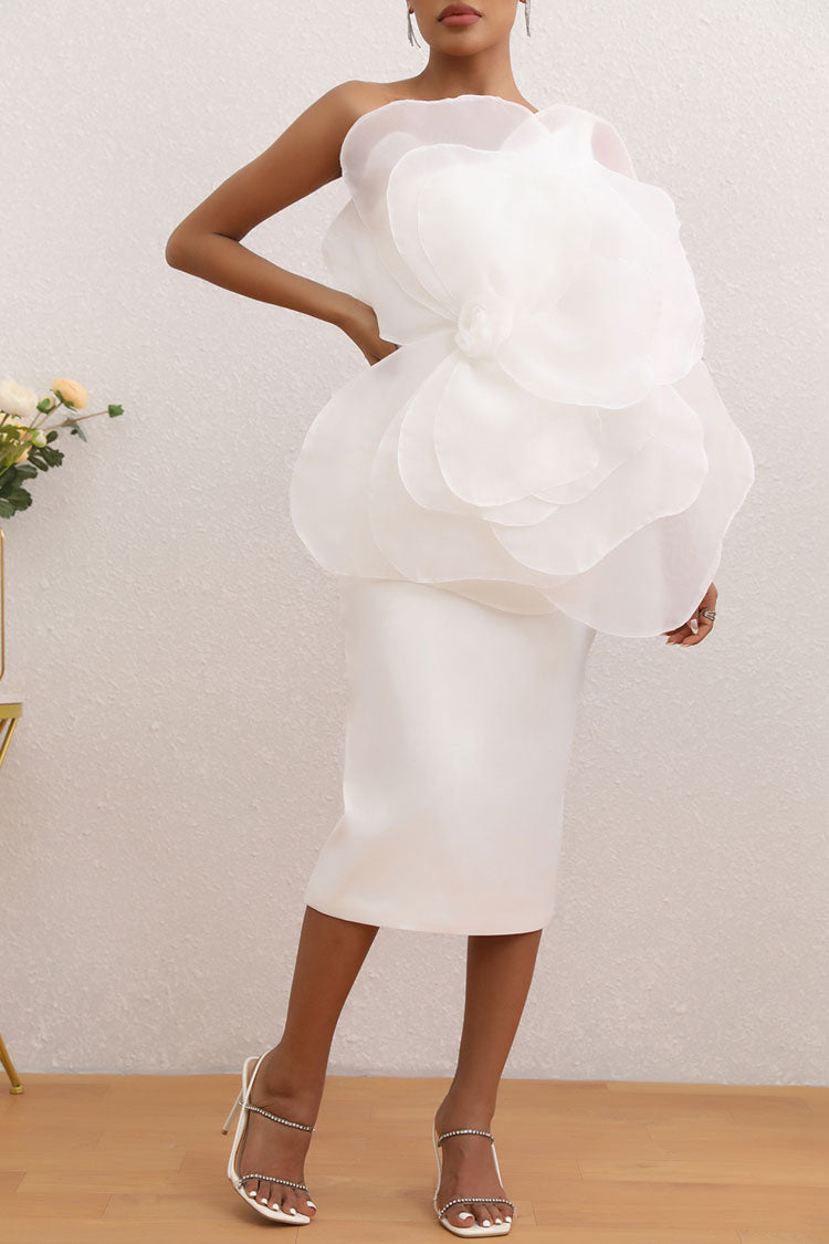 Well Tailored Dress with a Graceful Silhouette