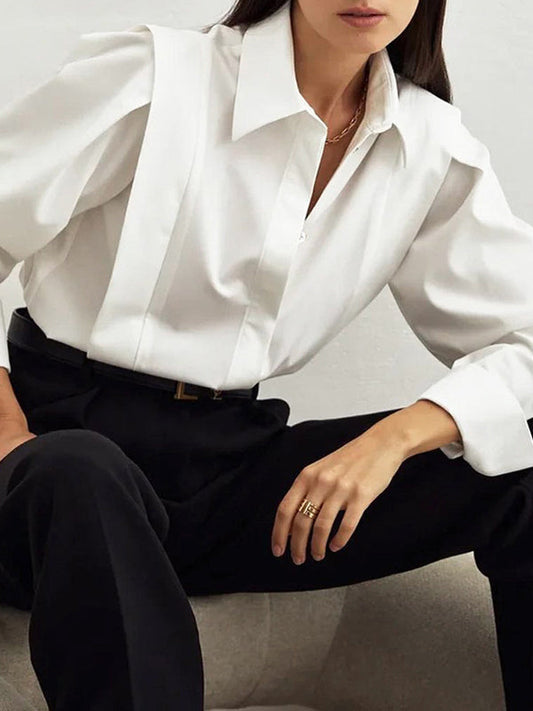 Well Tailored Blouse with a Graceful Silhouette