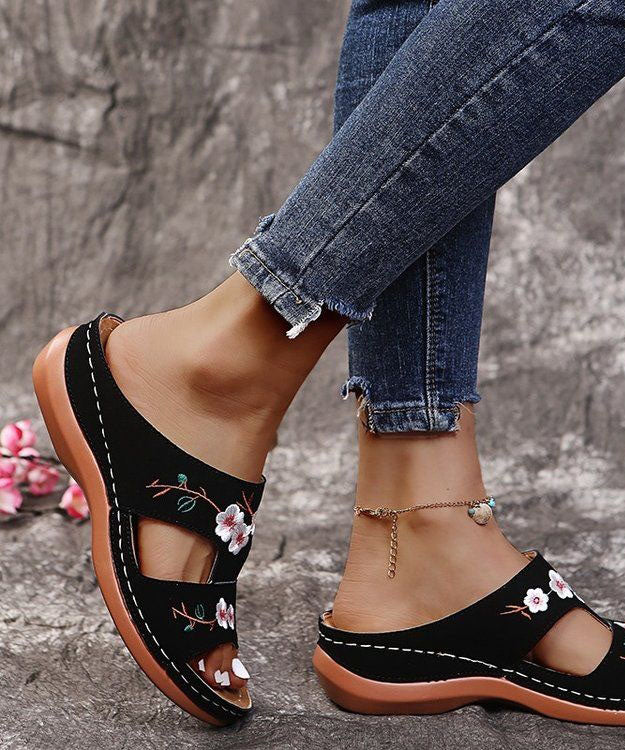 A Vintage Style Sandals with Delicate Timeless Details