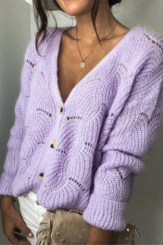 Classic Vintage Cardigan with a Flattering Fit