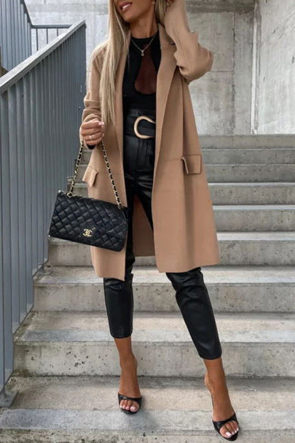 A Vintage Style Coat with Delicate Timeless Details