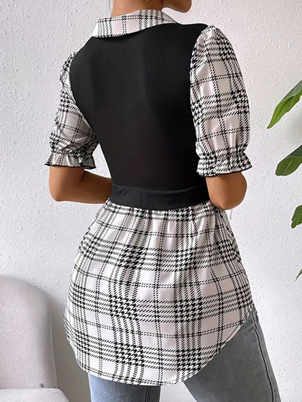 Classic Vintage Blouse with a Flattering Fit