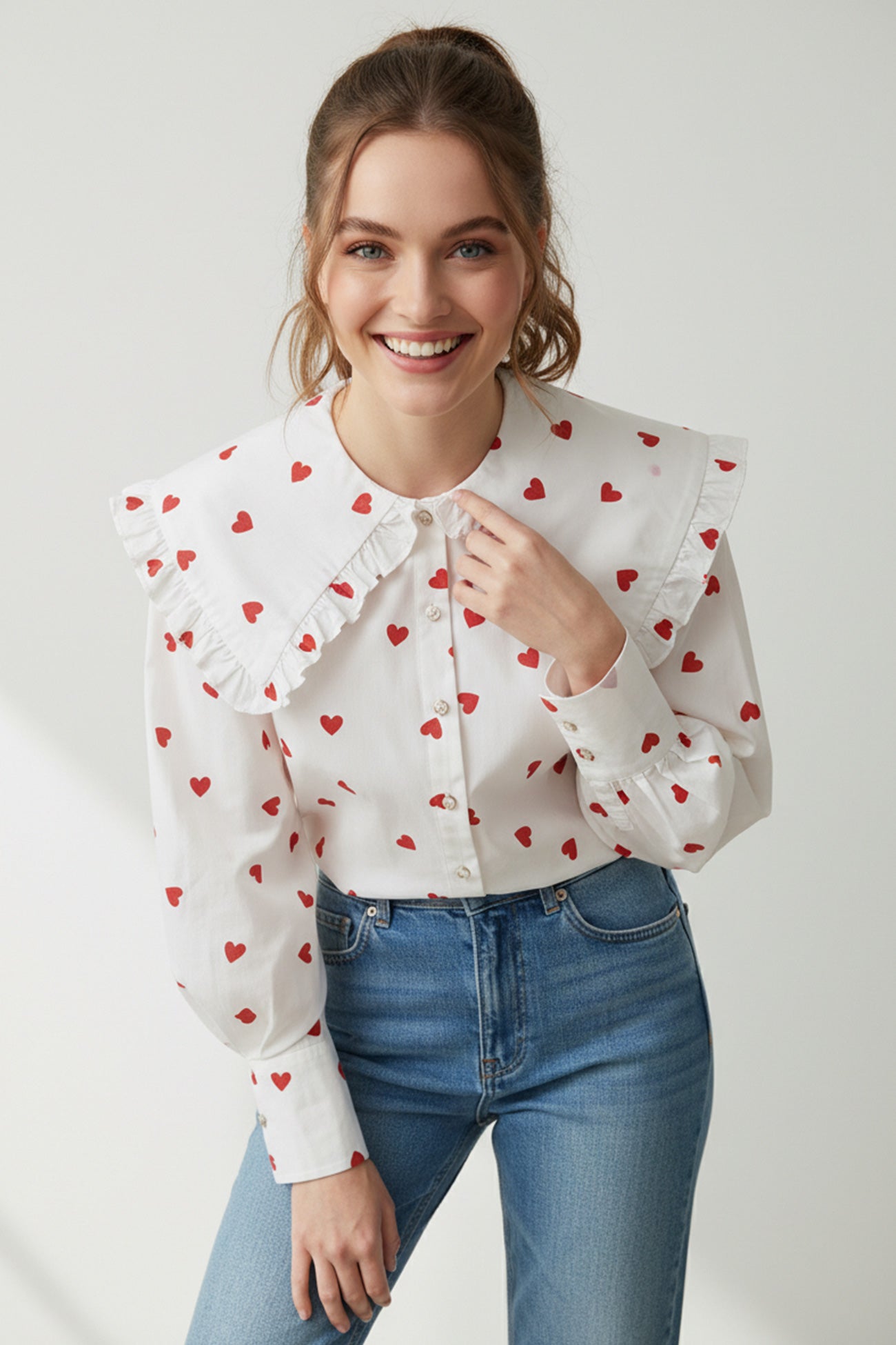 Elegantly Styled Blouse for Everyday Wear