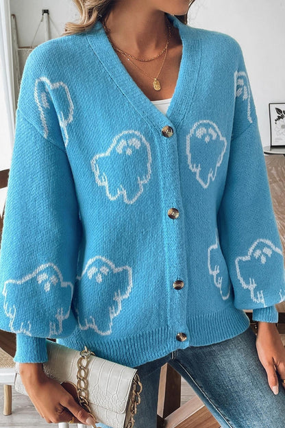 Well Tailored Cardigan with a Graceful Silhouette